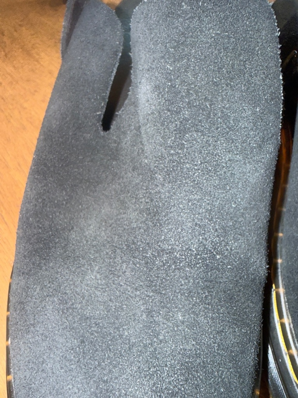 Dr.Martens Suede Backstrap Clog Shoes - Picture 13 of 14